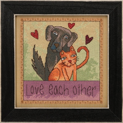 Mill Hill ST151913 Love Each Other Cross Stitch Kit
