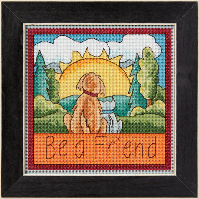 Mill Hill ST152313 Be a Friend Cross Stitch Kit