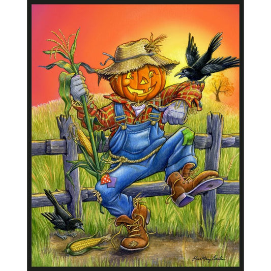 Scarecrow Fabric Panel