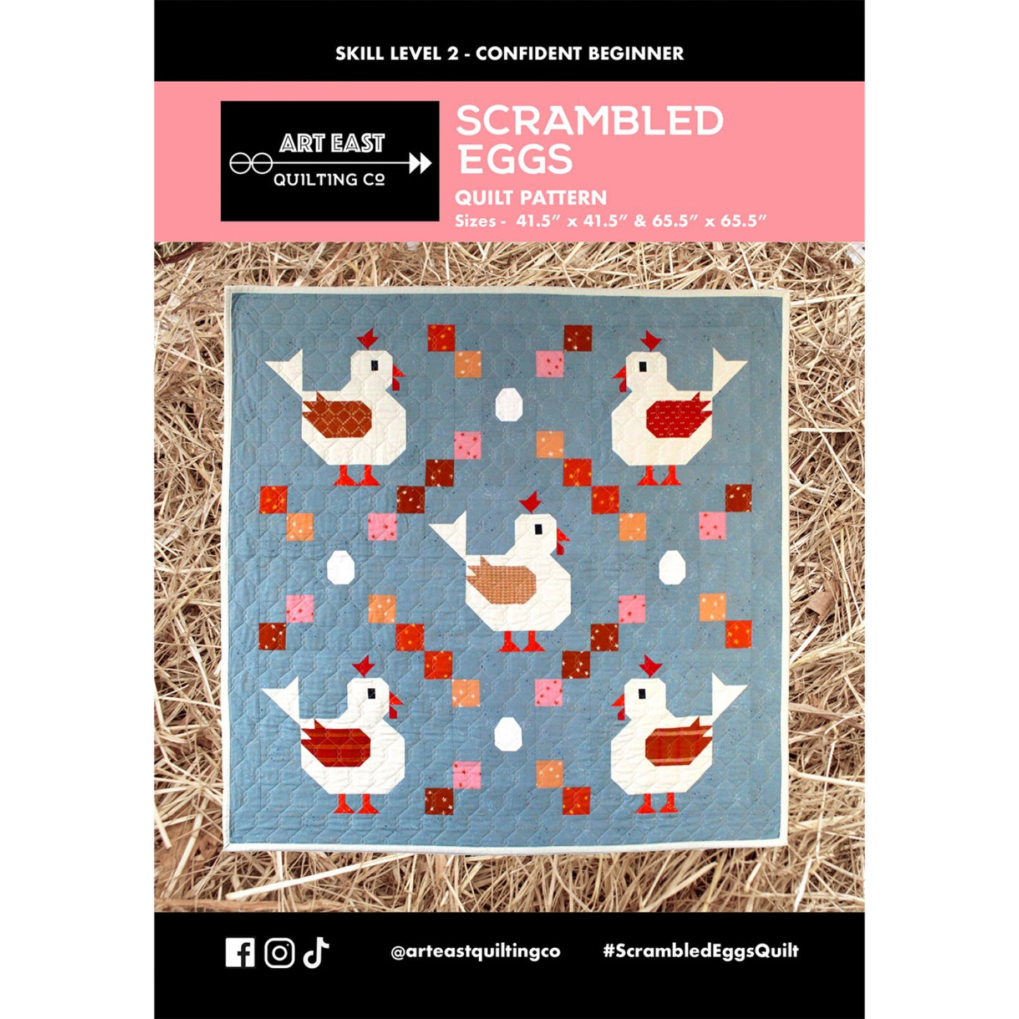 Art East Scrambled Eggs Quilt Pattern