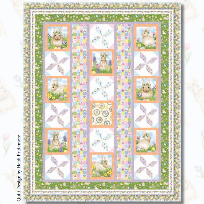 Free Hoppy Hunting #1 Quilt Pattern