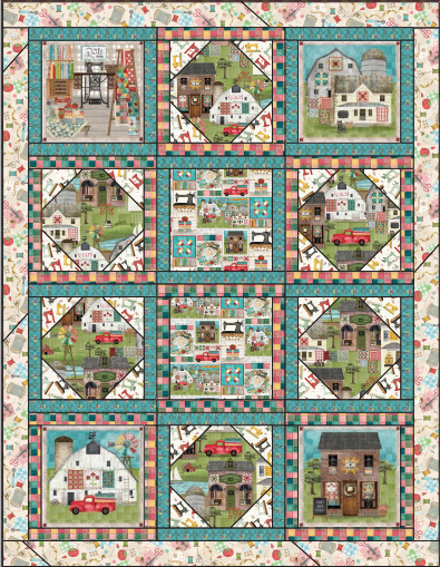 Free Shop Hop Quilt Pattern