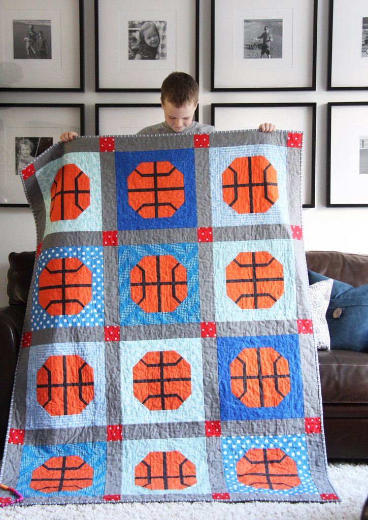 Cluck Cluck Sew Slam Dunk Quilt Pattern