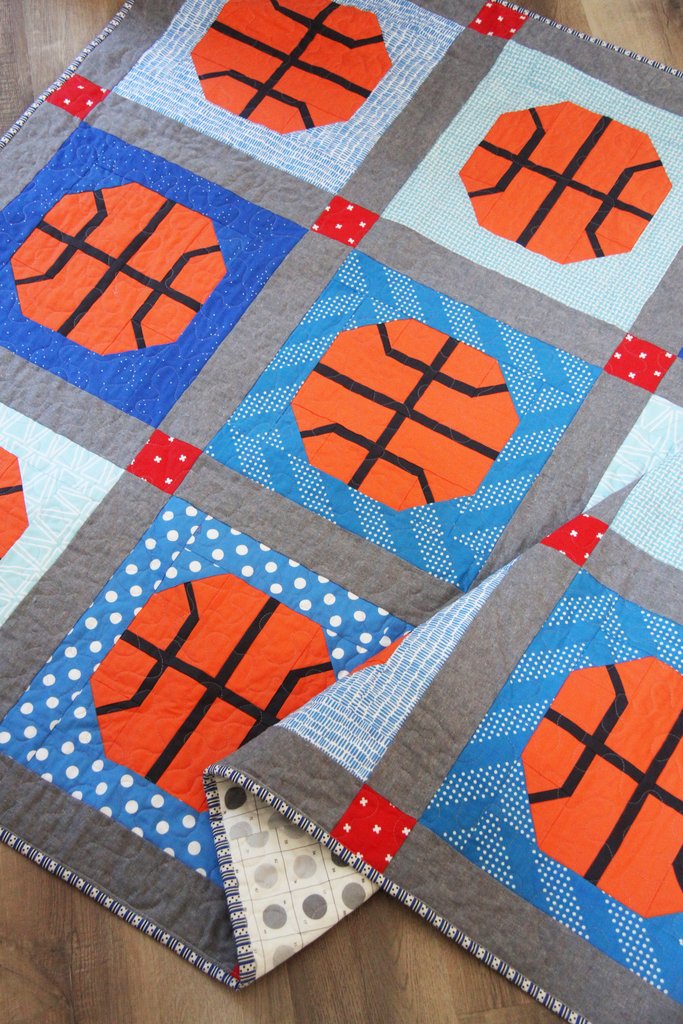 Cluck Cluck Sew Slam Dunk Quilt Pattern
