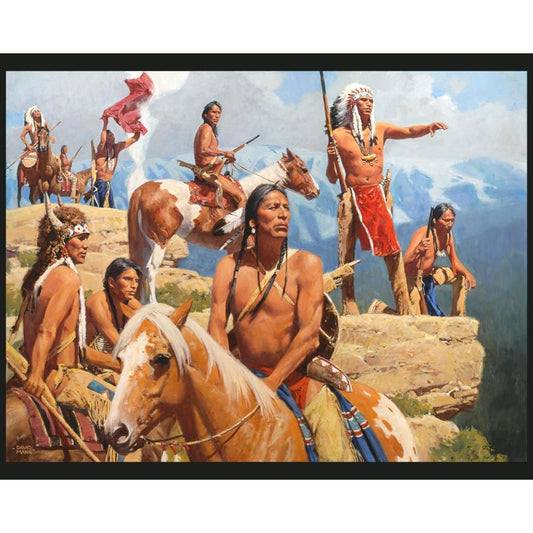 Smoke Talk Fabric Panel