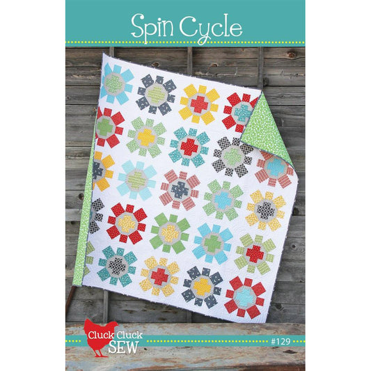 Cluck Cluck Sew Spin Cycle Quilt Pattern