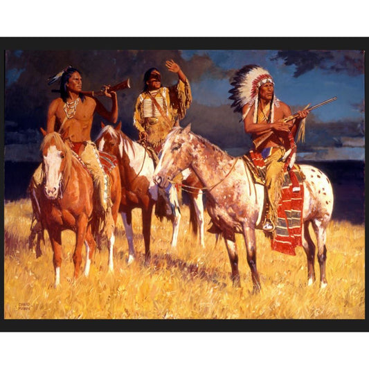 Storm Over The Plains Fabric Panel