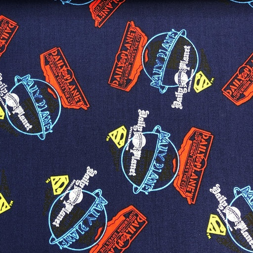 Fat Quarter Superman Daily Planet