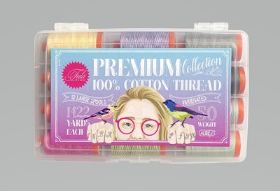 Tula Pink Aurifil Premium Thread Collection Large Spools 50 wt