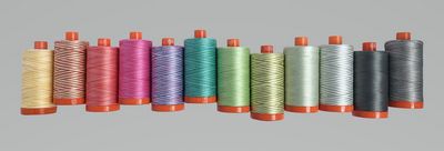 Tula Pink Aurifil Premium Thread Collection Large Spools 50 wt