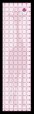 Tula Pink Ruler Giraffe 6.5in x 24.5in Non Slip