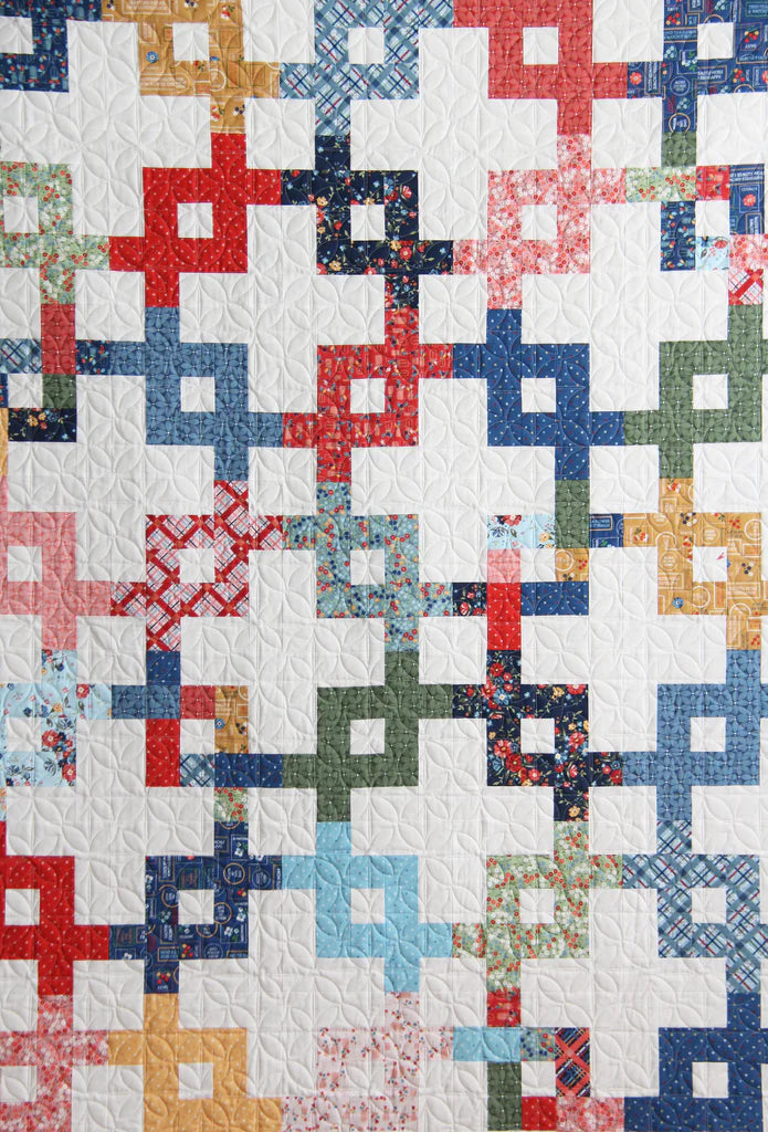 Cluck Cluck Sew Tangled Quilt Pattern