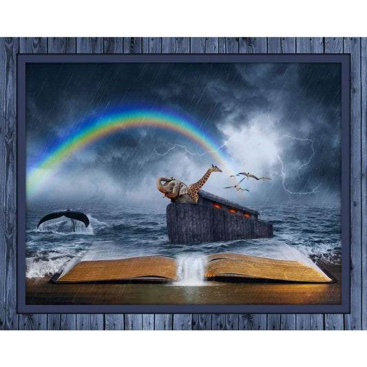 The Promise Noah's Ark Fabric Panel