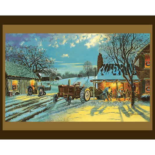 The Warmth Of Home Fabric Panel