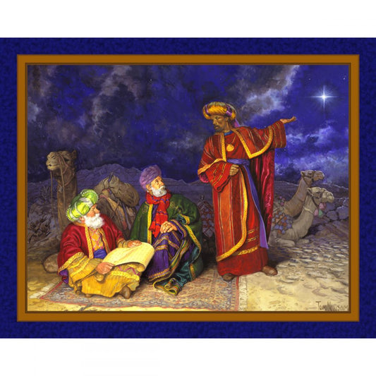 Three Wise Men Fabric Panel