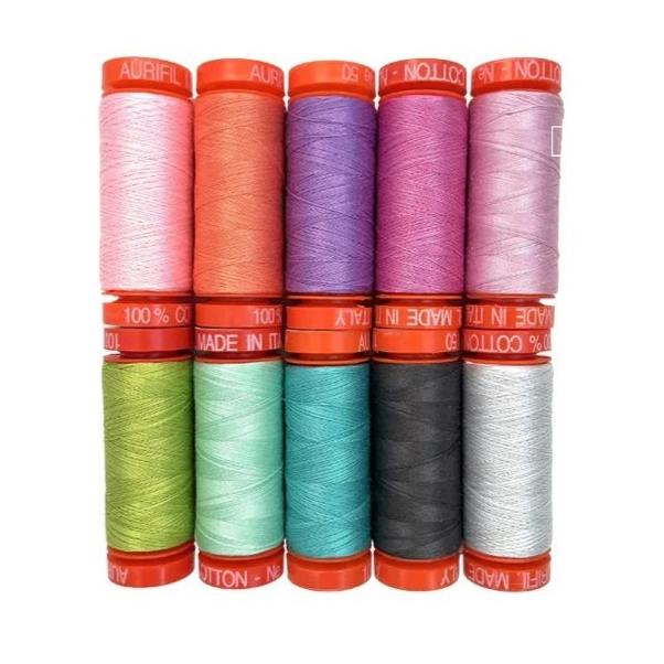 Tula Pink Aurifil Roar Thread Set