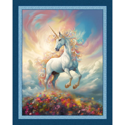 Unicorn Paradise Fabric Panel