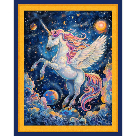 Unicorn Stardust Fabric Panel