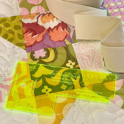 Quilt Binding Ruler
