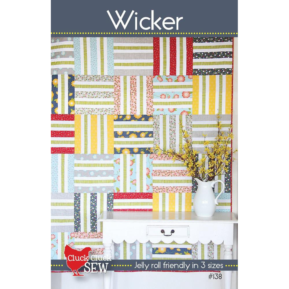 Cluck Cluck Sew Wicker Quilt Pattern