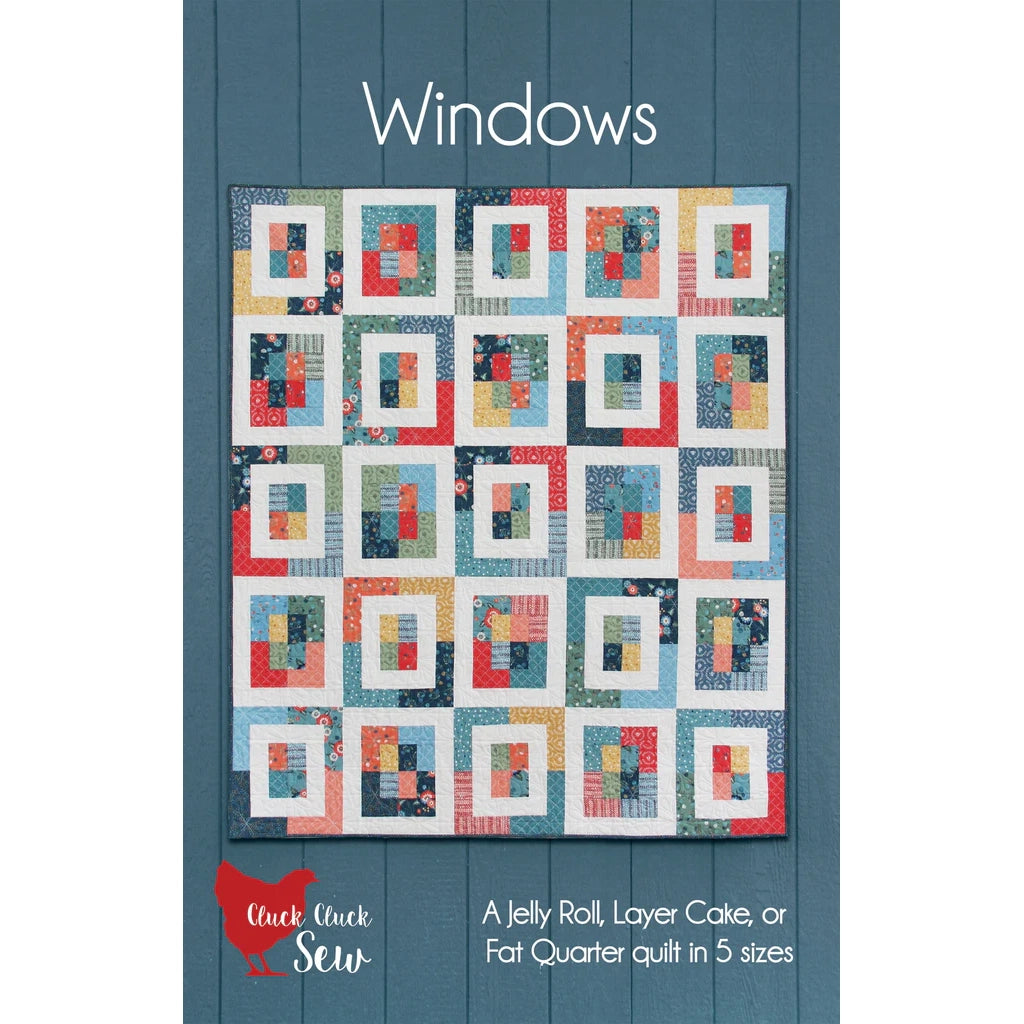 Cluck Cluck Sew Windows Quilt Pattern