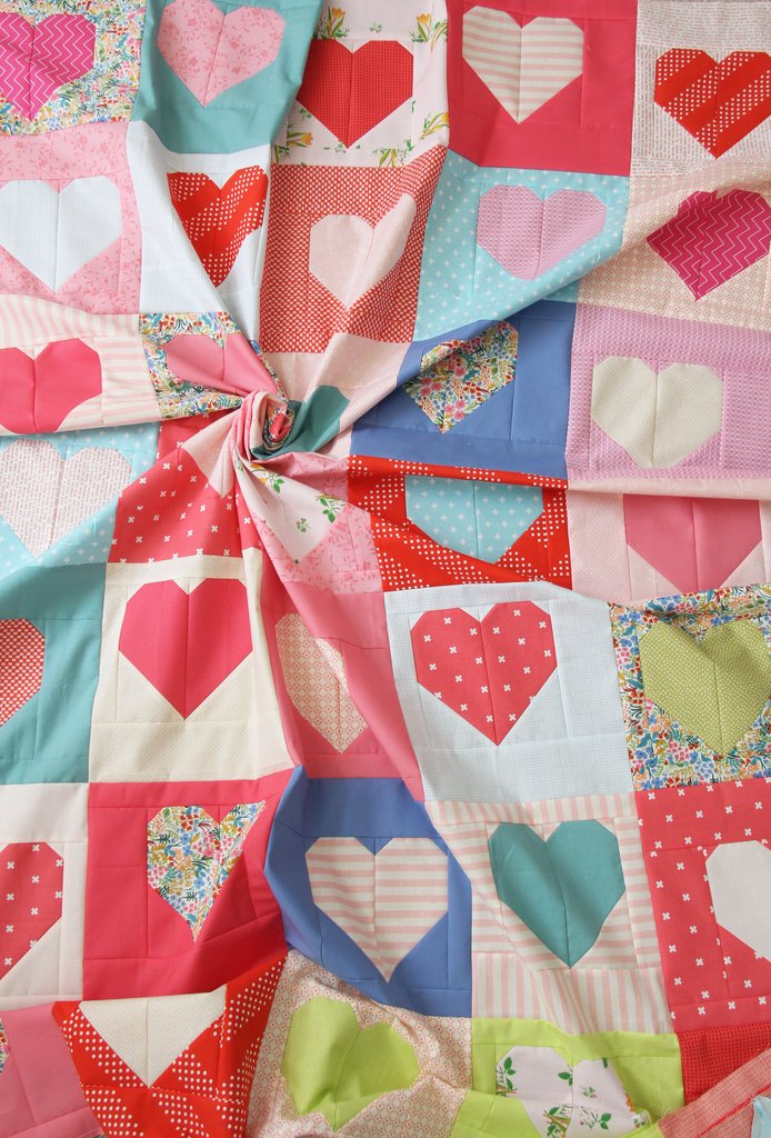 Cluck Cluck Sew Box of Hearts Quilt Pattern