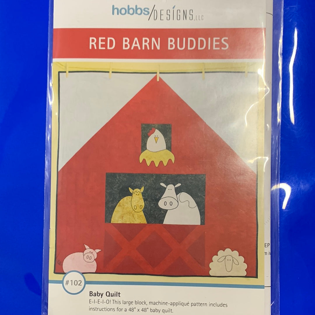 Hobbs Design Red Barn Buddies Pattern