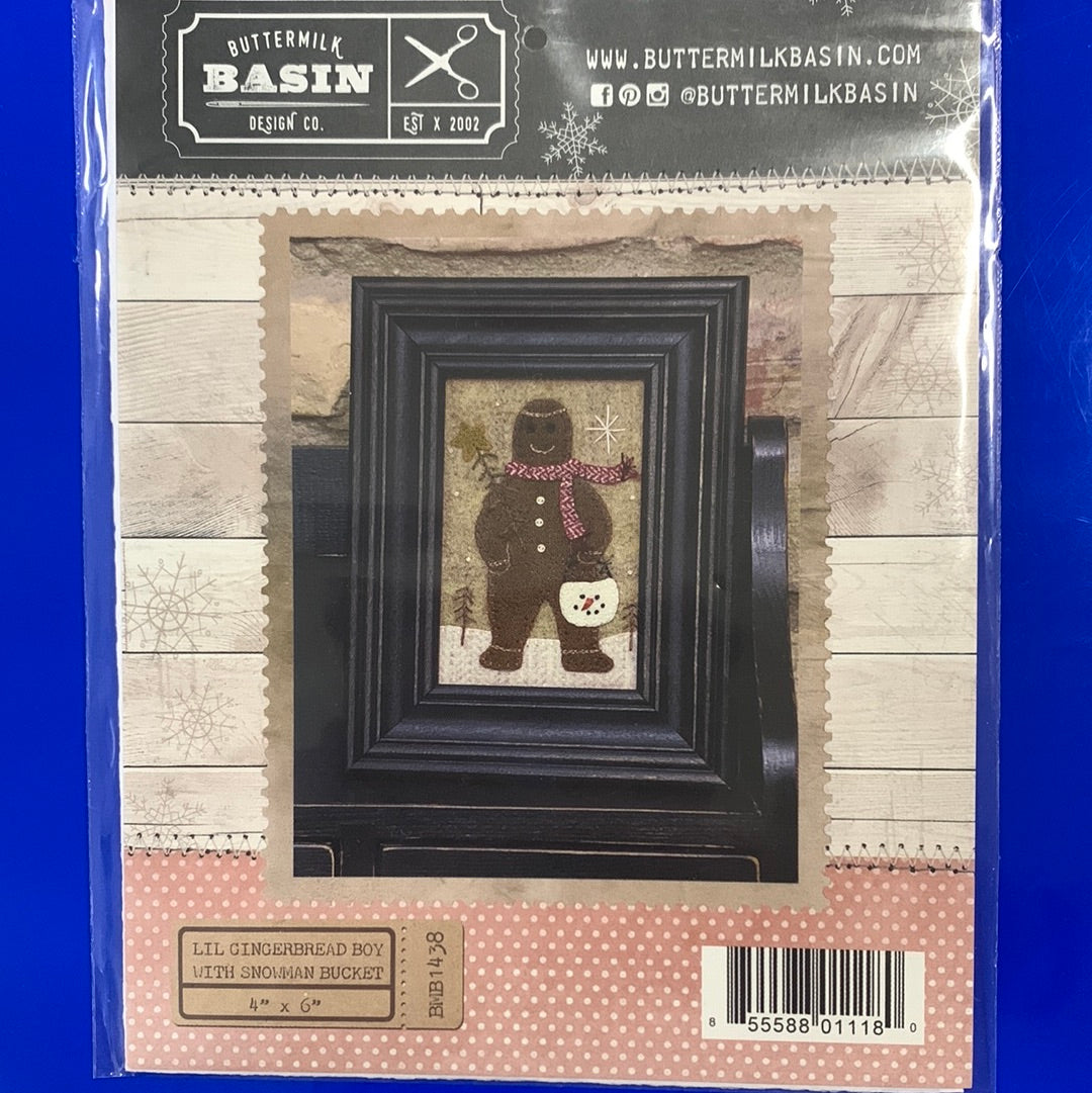 Buttermilk Basin Lil Gingerbread Boy Pattern