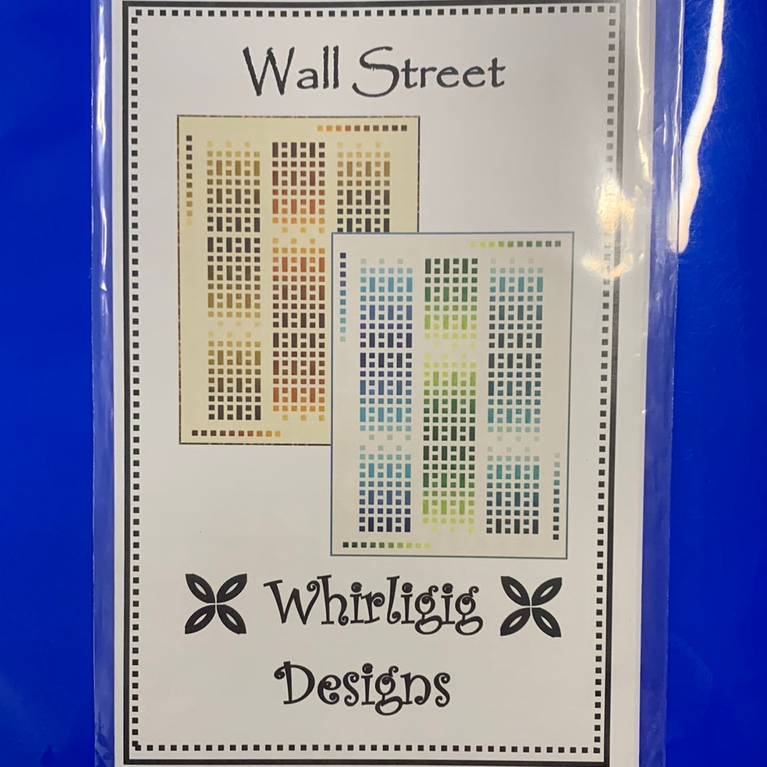 Whirligig Designs Wall Street Pattern