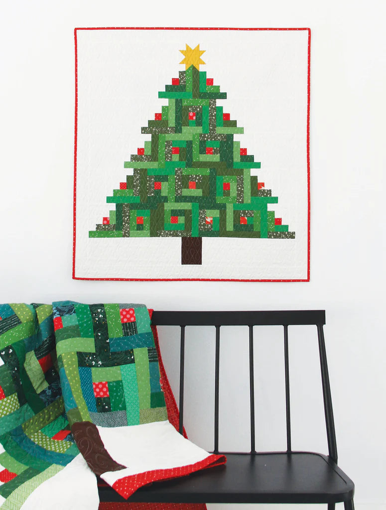 Cluck Cluck Sew Mini Christmas Tree Quilt Pattern