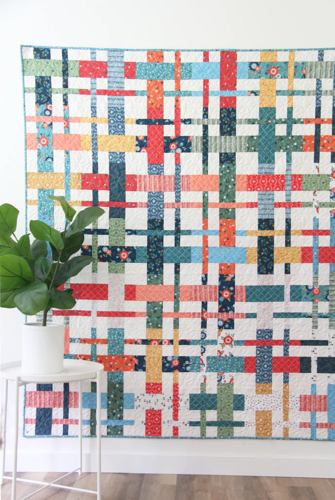 Cluck Cluck Sew Plaidy Cake Quilt Pattern