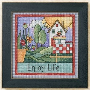 Mill Hill ST151102 Enjoy Life Cross Stitch Kit