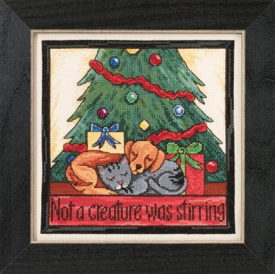 Mill Hill ST305102 Not a Creature was Stirring Cross Stitch Kit