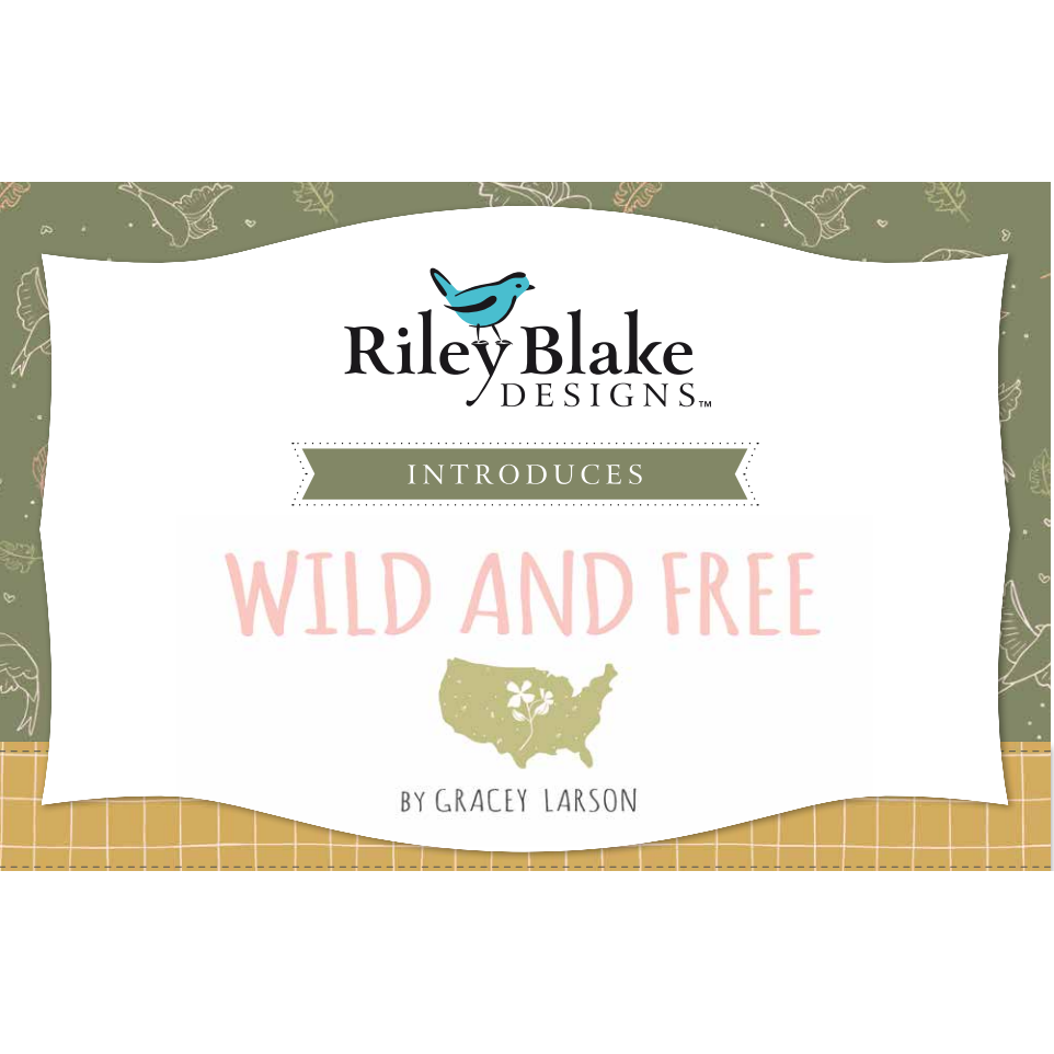 Mystery 1 yard Bundle - Wild and Free 5pc