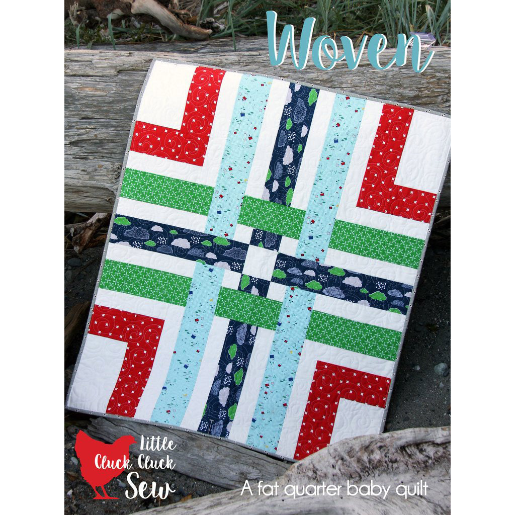 Cluck Cluck Sew Woven Quilt Pattern