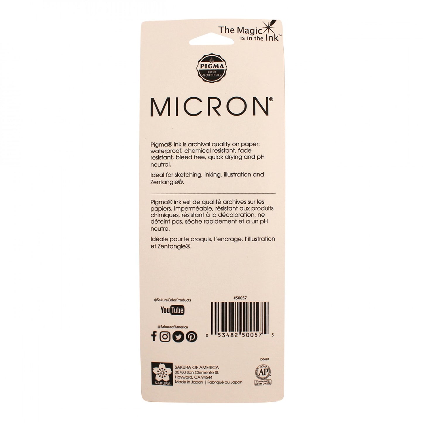 Pigma Micron 3 Piece Set Black