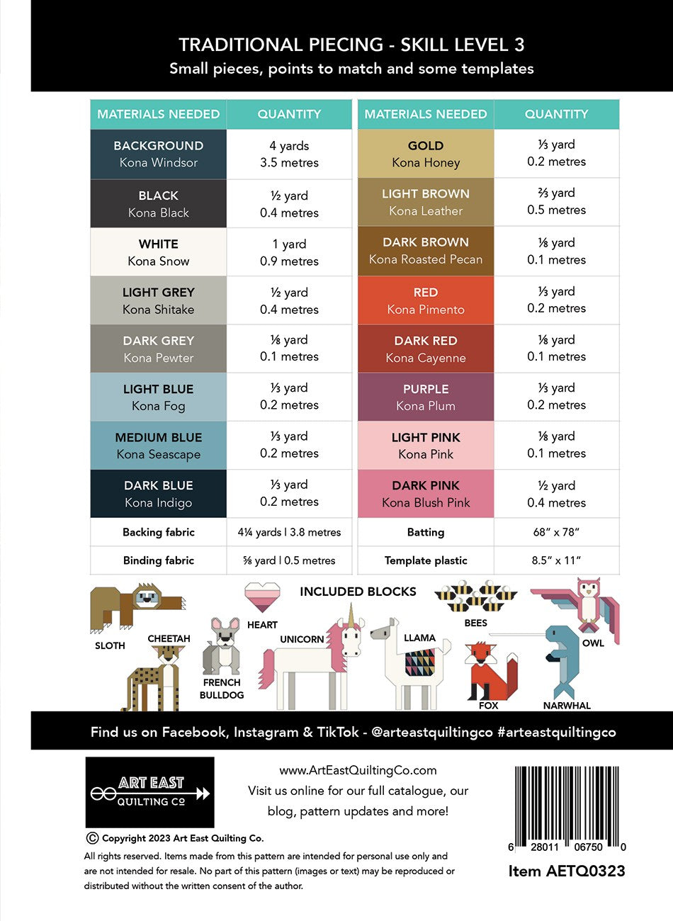 Art East Trending Quilt Pattern