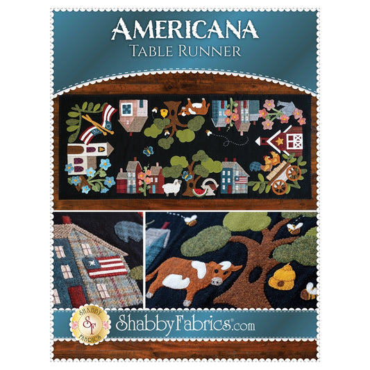 Shabby Fabrics Americana Table Runner Pattern