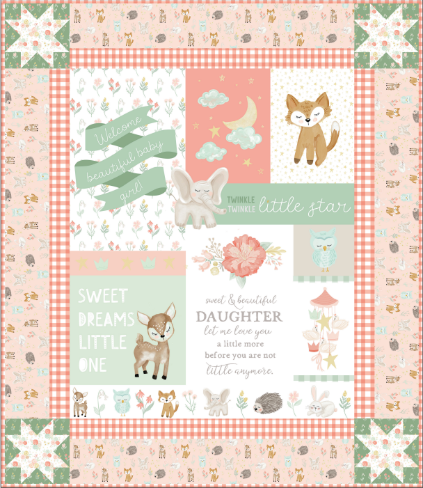 Free It's a Girl Quilt Pattern
