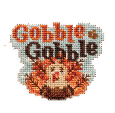 Mill Hill MH182022 Gobble, Gobble Cross Stitch Kit