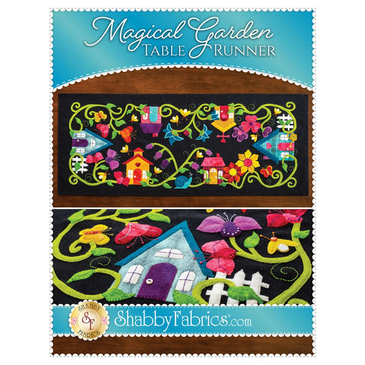 Shabby Fabrics Magical Garden Table Runner Pattern