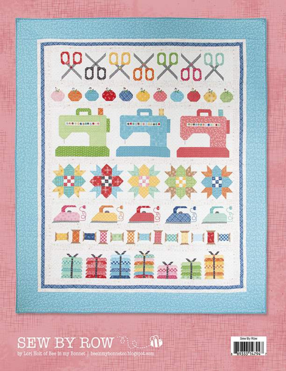 Bee in my Bonnet Sew by Row Quilt Pattern