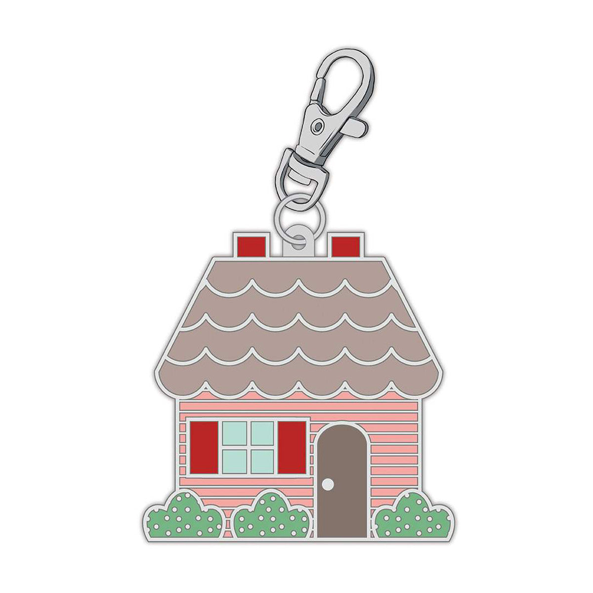 Lori Holt Enamel Happy Charm Happy House