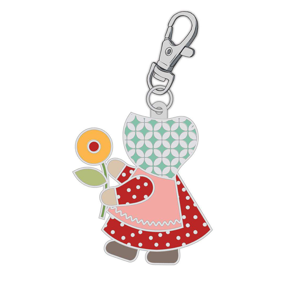 Lori Holt Enamel Happy Charm Sunbonnet Sue