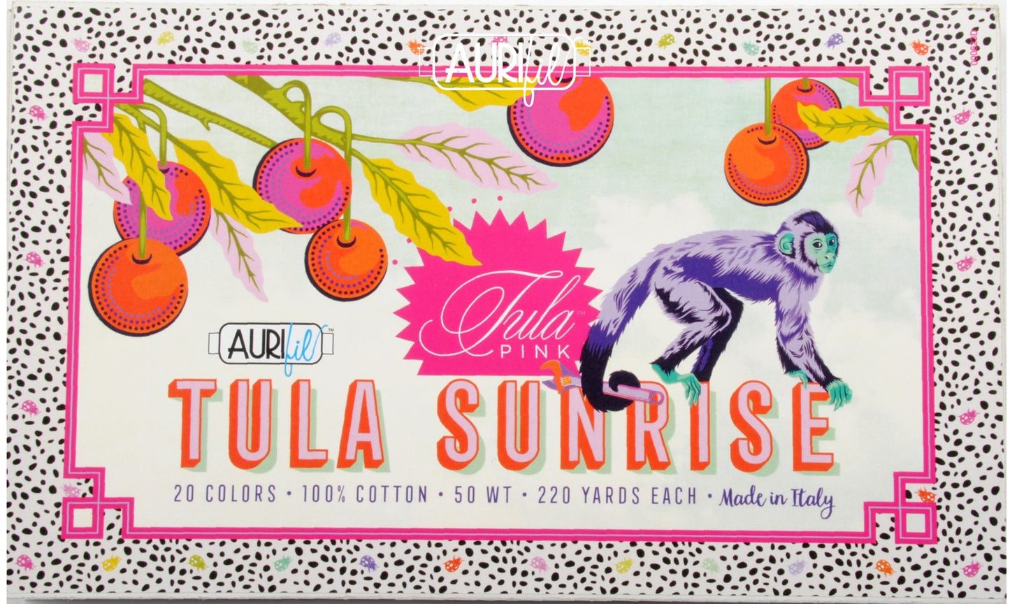 Tula Pink Aurifil Tula Sunrise Thread Set
