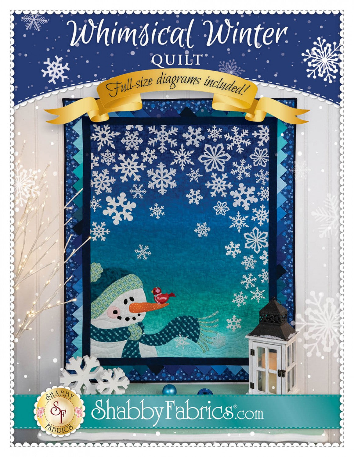 Shabby Fabrics Whimsical Winter Quilt Pattern