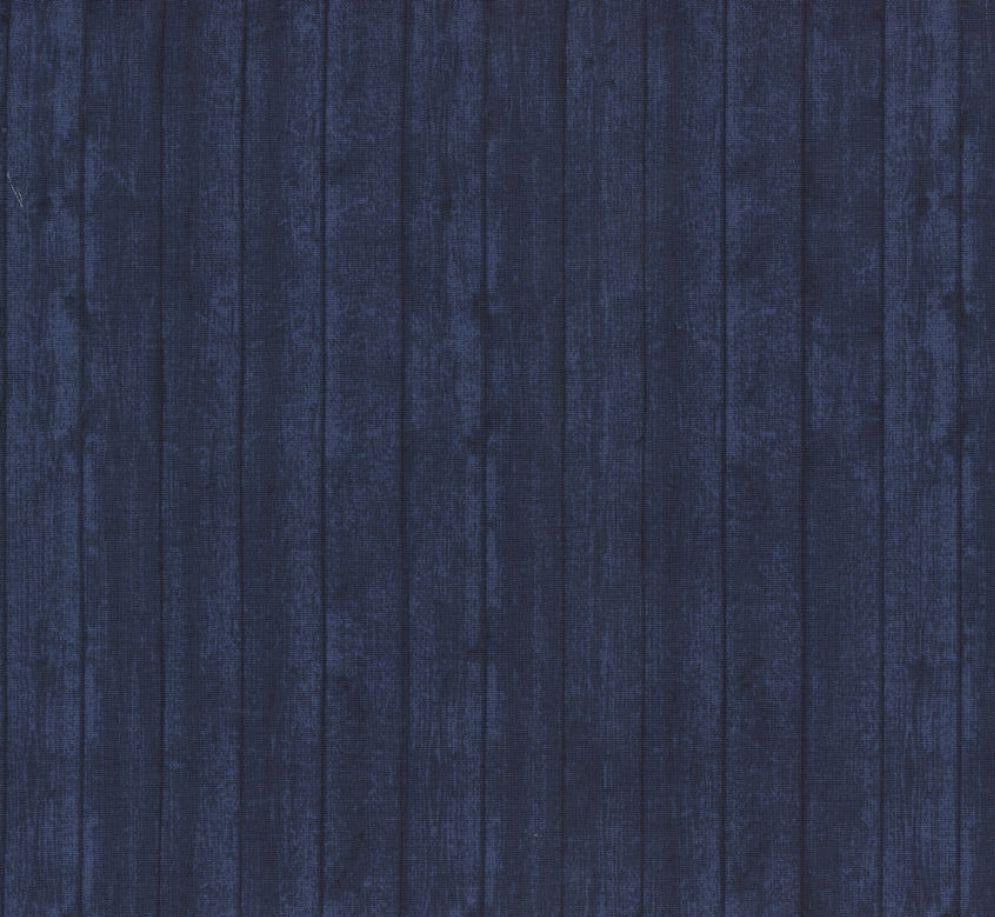 Wood Board Fabric - Navy - By the yard