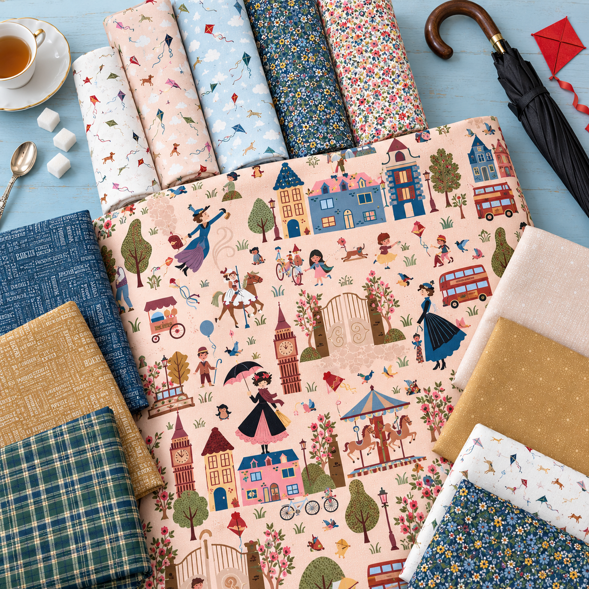 A Spoonful of Sugar Fabric