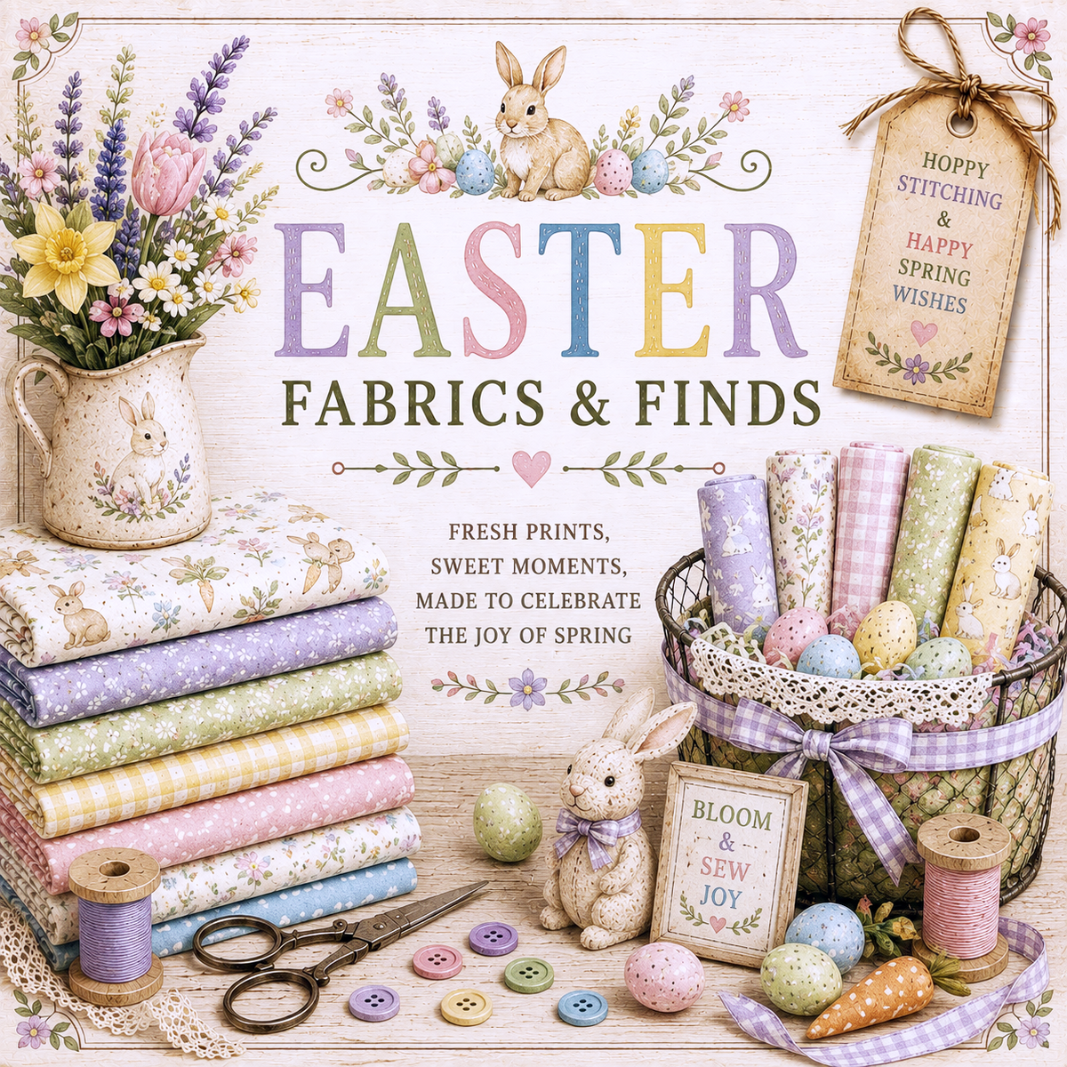 Easter Fabric