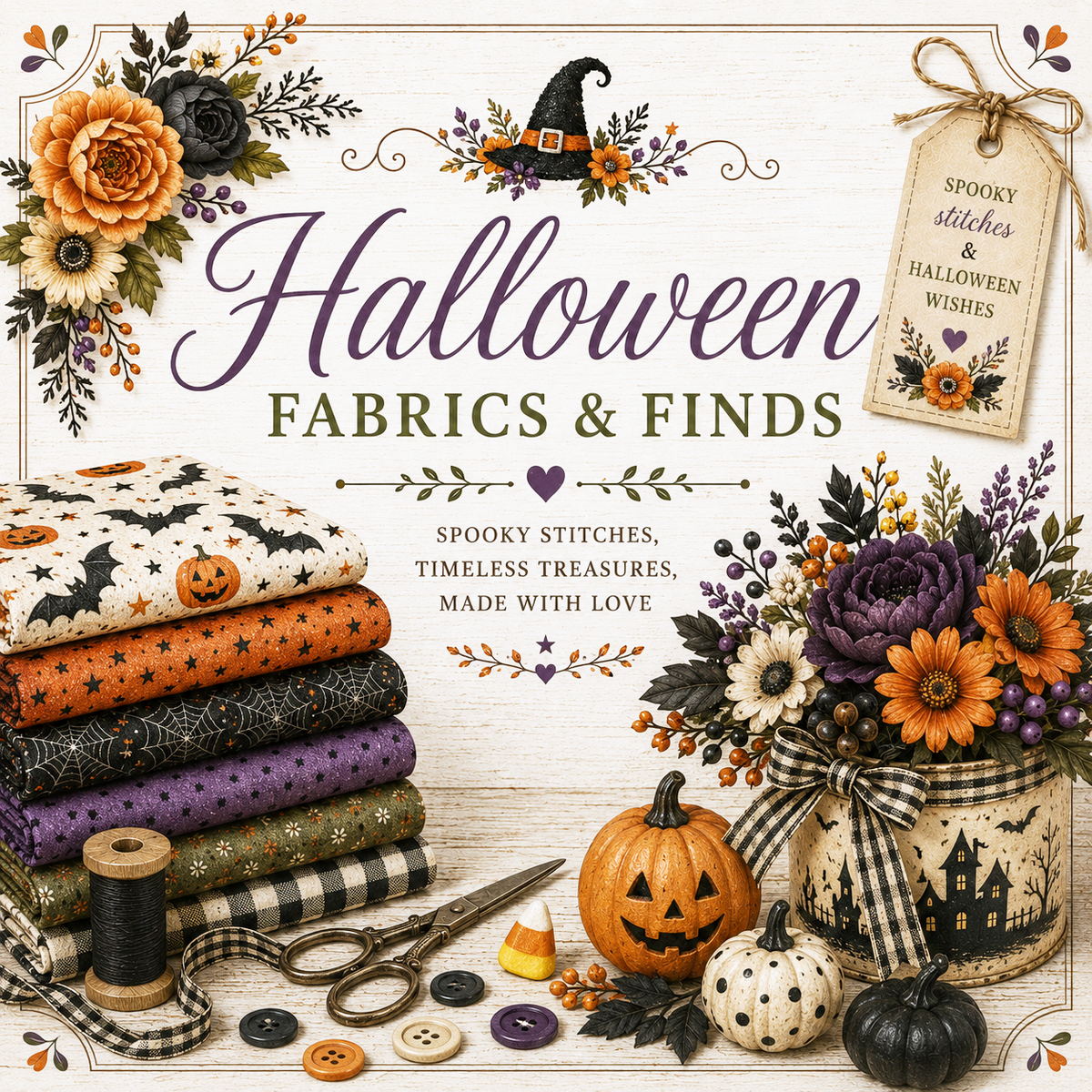 Halloween Fabric